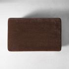 Pierce &amp; Ward Rectangular Pedestal Upholstered Ottoman