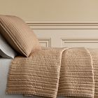 Pierce &amp; Ward Twill Stripe Quilt &amp; Shams