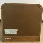 Open Box: Ava Nightstand (22") - Warm Cerused, Champagne Bronze