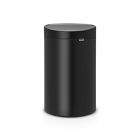 Open Box: Brabantia Touch Top Trash Can (10.6 Gallon) - Matte Black