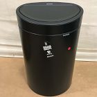 Open Box: Brabantia Touch Top Trash Can (10.6 Gallon) - Matte Black