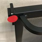 Open Box: Craftsman Single Panel Fireplace Screen (36"W x 31"H) -  Black