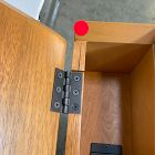 Open Box: Mid-Century Charging Nightstand (18") - Acorn