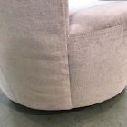 Open Box: Millie Swivel Chair - Performance Distressed Velvet Mauve