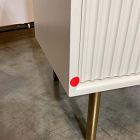 Open Box: Quinn Charging Nightstand (20.5") - Haze, Antique Brass