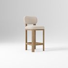 Open Box: Anton Counter Stool (26"H) - Performance Chenille Tweed Sand, Burnt Wax