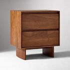 Open Box: Anton Solid Wood Nightstand (22") - Cool Walnut