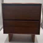 Open Box: Anton Solid Wood Nightstand (22") - Cool Walnut