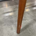Open Box: Hyde Dining Chair - Ludlow Leather Cumin, Cool Walnut