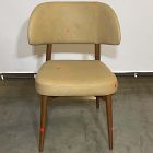 Open Box: Hyde Dining Chair - Ludlow Leather Cumin, Cool Walnut