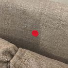 Open Box: Marin Sofa (85") - Performance Yarn Dyed Linen Weave Light Cardamom, Black