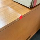 Open Box: Mid Century Media Console (96") - Acorn, Oil Rubbed Bronze