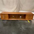 Open Box: Mid Century Media Console (96") - Acorn, Oil Rubbed Bronze