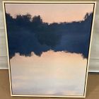 Open Box: Reflection at Sunset Wall Art by Minted (24" x 30") - Natural Framed