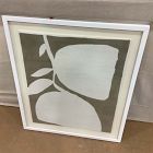 Open Box: Urban Garden II, Framed Textile Art By Minted (24"W x 30"H) - White