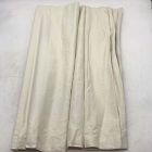 Open Box: Linen Cordless Roman Blackout Shade (32"W x 64"L) - Alabaster
