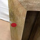 Open Box: Industrial Solid Wood Storage Side Table (20") - Raw Mango