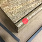 Open Box: Industrial Solid Wood Storage Side Table (20") - Raw Mango
