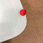 Open Box: VIGO Scotile Rectangular Vessel Sink - White