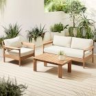 Playa Outdoor Sofa (70"), Lounge Chair &amp; Coffee Table Set