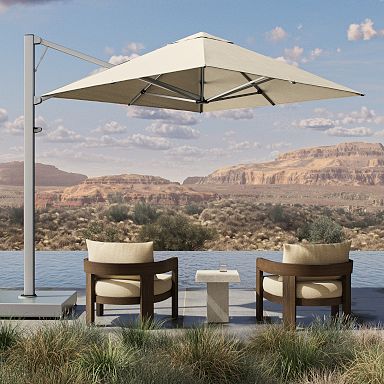 california patio cantilever umbrellas Umbrella 9-Foot Offset Umbrella Infinite Tilt, 360 Rotation, Fade Resistant Solution Dyed Acrylic Fabric with Cross Section Base : Patio, Lawn & Garden Explore a variety of outdoor residential and contract quality umbrellas in random shapes and fabrics with our California Umbrella collection. California Umbrella 10 x 10