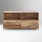 Industrial Solid Wood Storage Cabinet (60")