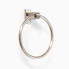 Reeded Bathroom Hardware - Brushed Nickel