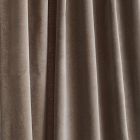 Cotton Velvet Curtain - Mocha