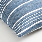 Silk Stripe Pillow Cover