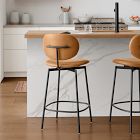 Flynn Leather Bar &amp; Counter Stools