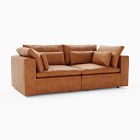 Harmony Modular Leather Multi-Piece Sofa (86"&ndash;121")