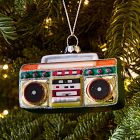 Glass Boombox Ornament