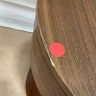 Open Box: Claremont Round Nightstand (15") - Cool Walnut