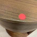 Open Box: Claremont Round Nightstand (15") - Cool Walnut