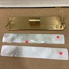 Open Box: Hugo Sconce (18") - Antique Brass, Alabaster
