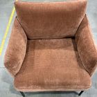 Open Box: Penn Chair - Performance Modern Chenille Burnt Umber, Black