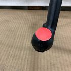 Open Box: Pierce &amp; Ward Bar Stool (30") - P&amp;W Stripe, Black Cast Metal