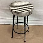 Open Box: Pierce &amp; Ward Bar Stool (30"H) - Stripe, Black Cast