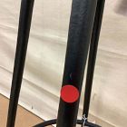 Open Box: Pierce &amp; Ward Bar Stool (30"H) - Stripe, Black Cast