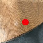 Open Box: Pierce &amp; Ward Burl Inlay Coffee Table (42") - Light Nutmeg