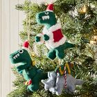 Christmas Dino Ornaments (Set of 3)