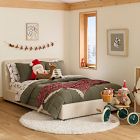 Santa's Sleigh Felt Garland