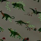 Christmas Dino Crib Fitted Sheet