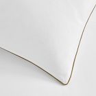 750 Thread Count Piped Sateen Duvet Cover &amp; Shams