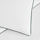 750 Thread Count Piped Sateen Duvet Cover &amp; Shams