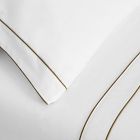 750-Thread-Count Piped Sateen Sheet Set