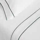 750-Thread-Count Piped Sateen Sheet Set