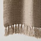 Cozy Textured Mini Basketweave Throw