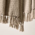 Cozy Textured Mini Basketweave Throw