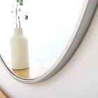 Metal Frame Round Mirror